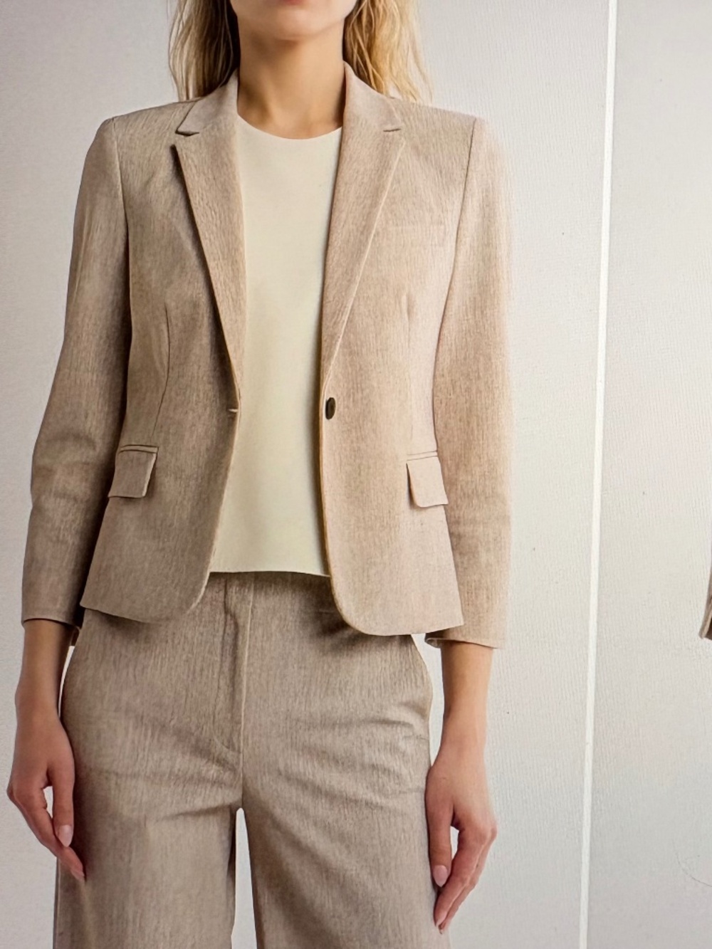 NWT Theory Shrunken Blazer Multi Byron Ponte